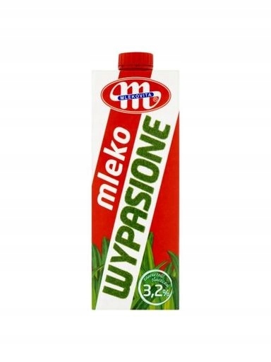 Levně 8 x Mlekovita Vypasené mléko Uht 3,2% 1 l