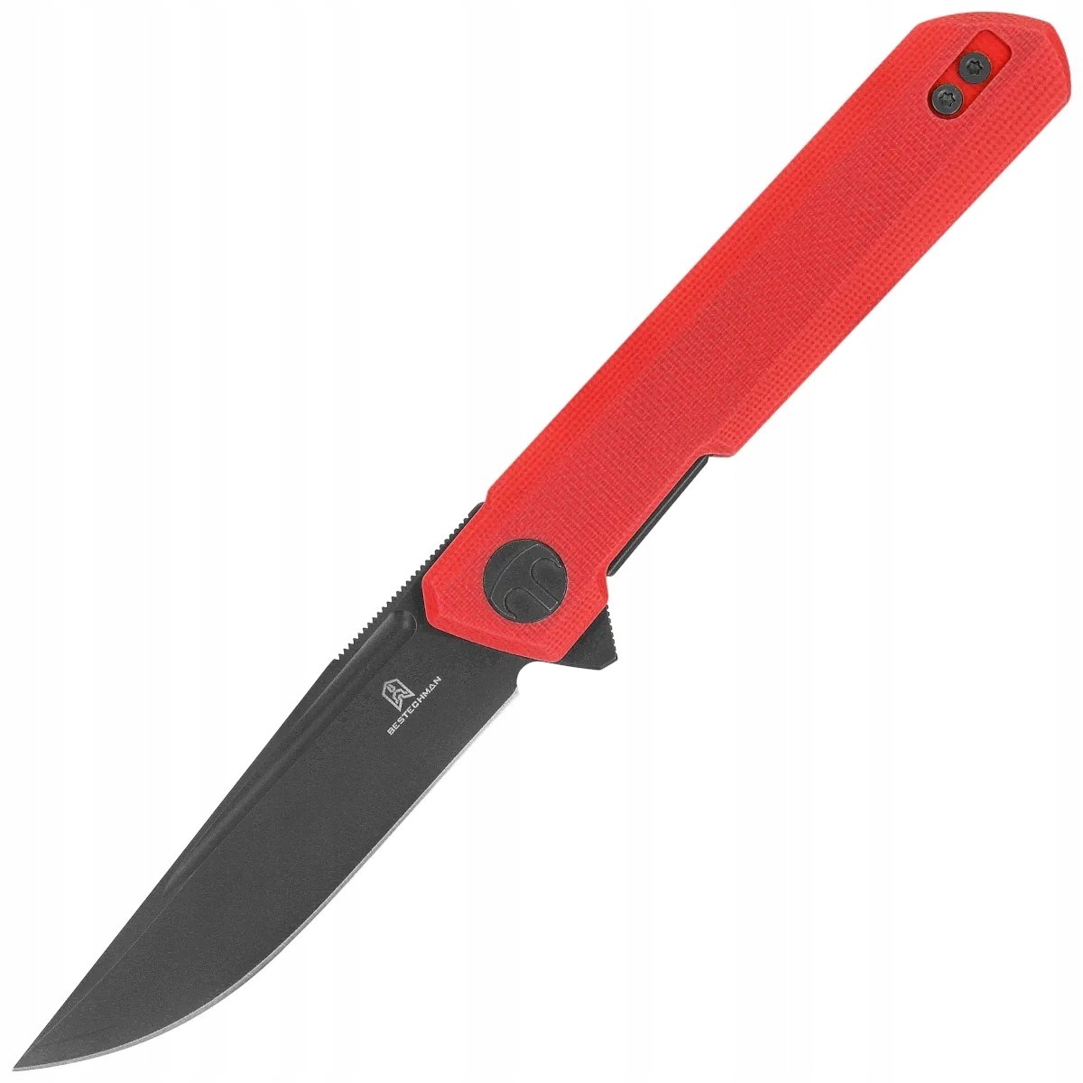 Nůž zavírací Bestechman Mini Dundee Special Red G10, Black (BMK03N)