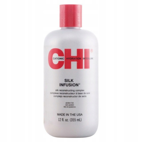Chi Infra Silk Infusion Jedwab do włosów 355 ml