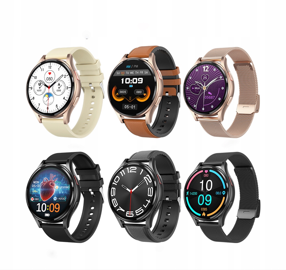 SMARTWATCH ZEGAREK KARDIOWATCH DAMSKI POMIAR CUKRU EKG HRV ROZMOWY MENU PL Model inny