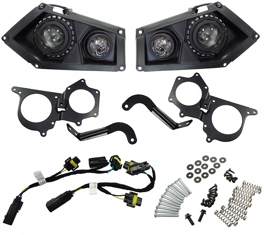 REFLEKTOR L+P LAMPY PRZÓD QUAD HISUN TACTIC 550