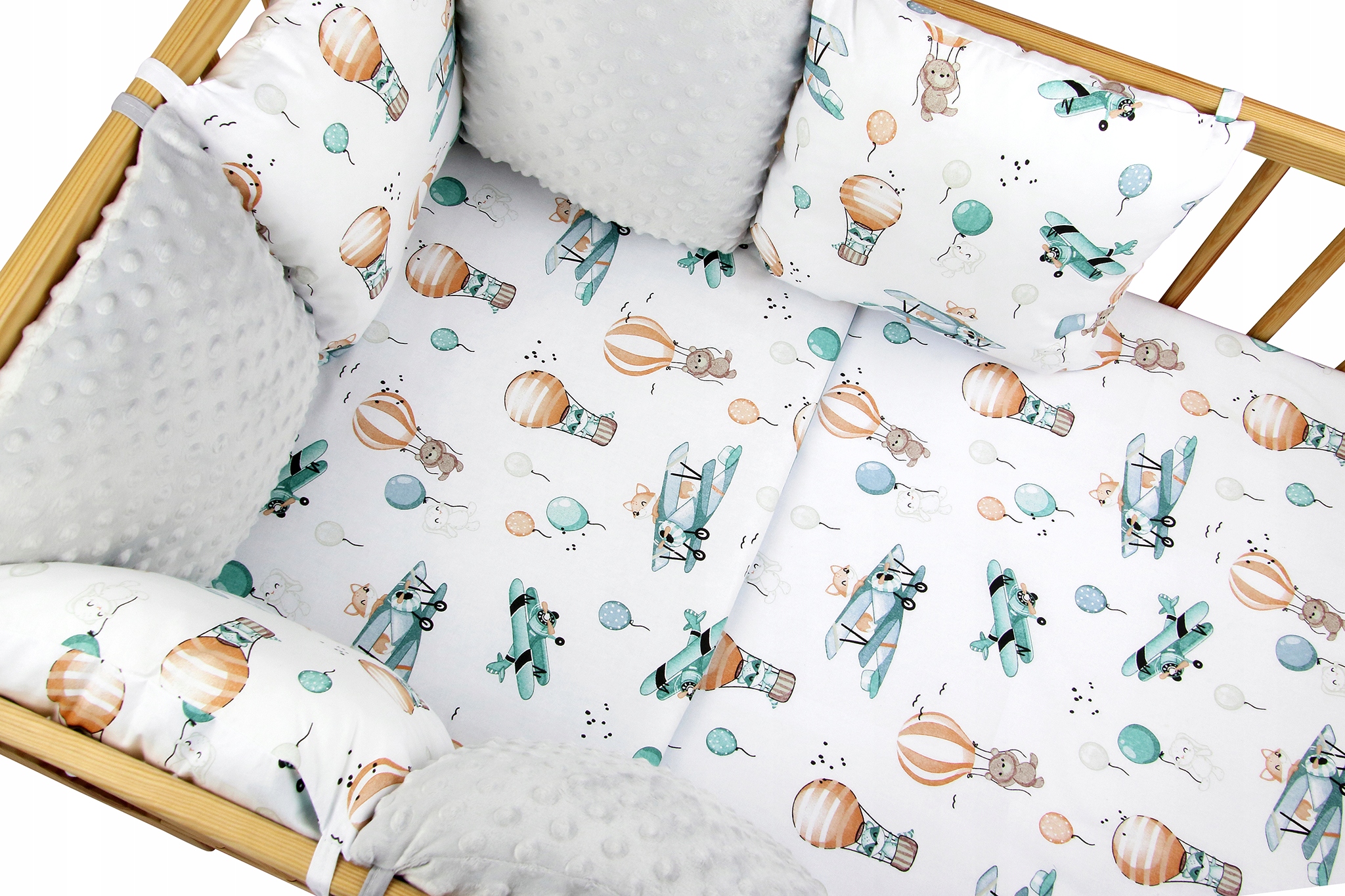 POŚCIEL DZIECIĘCA 120x90 SAMOLOTY Kod producenta 5904183784007