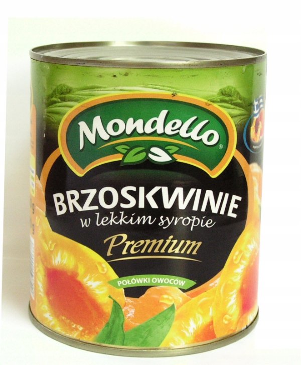 Mondello Broskve v sirupu 820 g