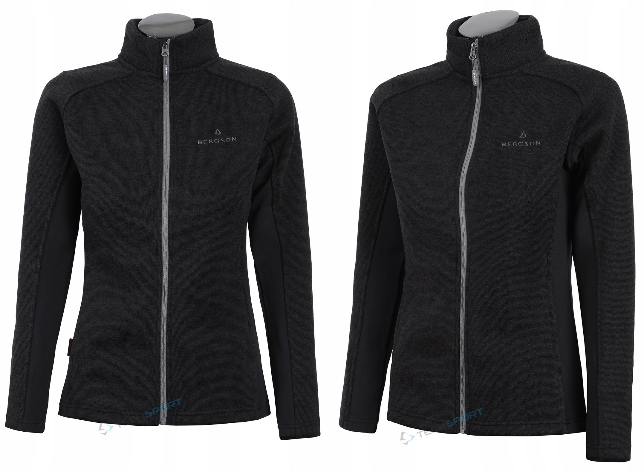 Technický Dámská Fleecová Mikina Mikina Svetr Bergson Hamra Warmpile vel. XL