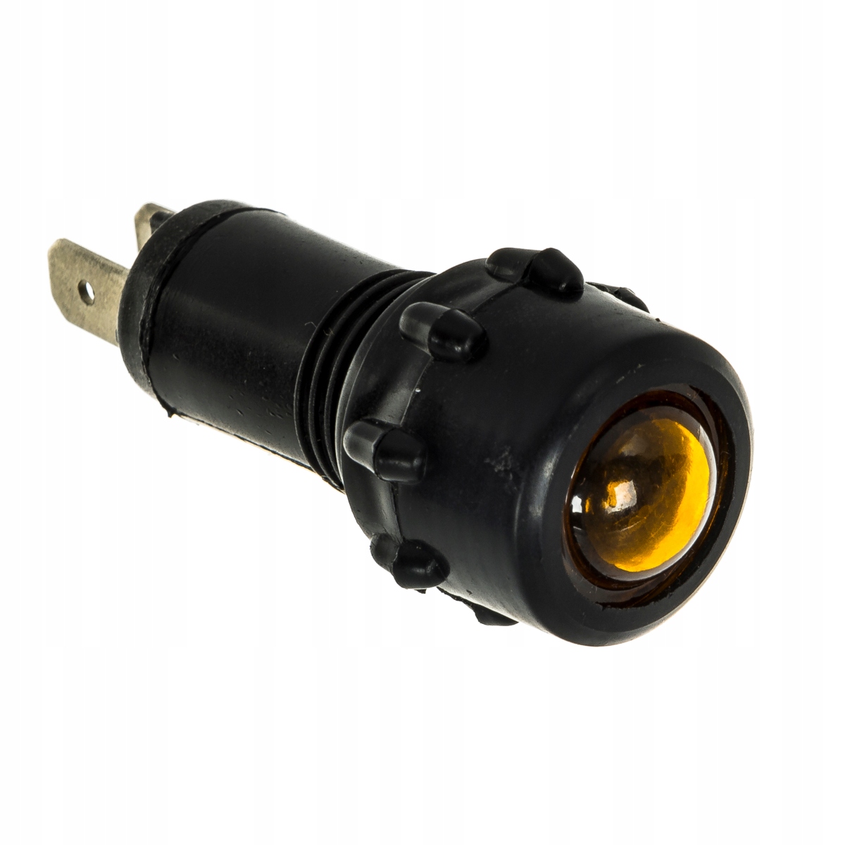 Lampka kontrolna okrągła pomarańczowa LED 12V 16mm