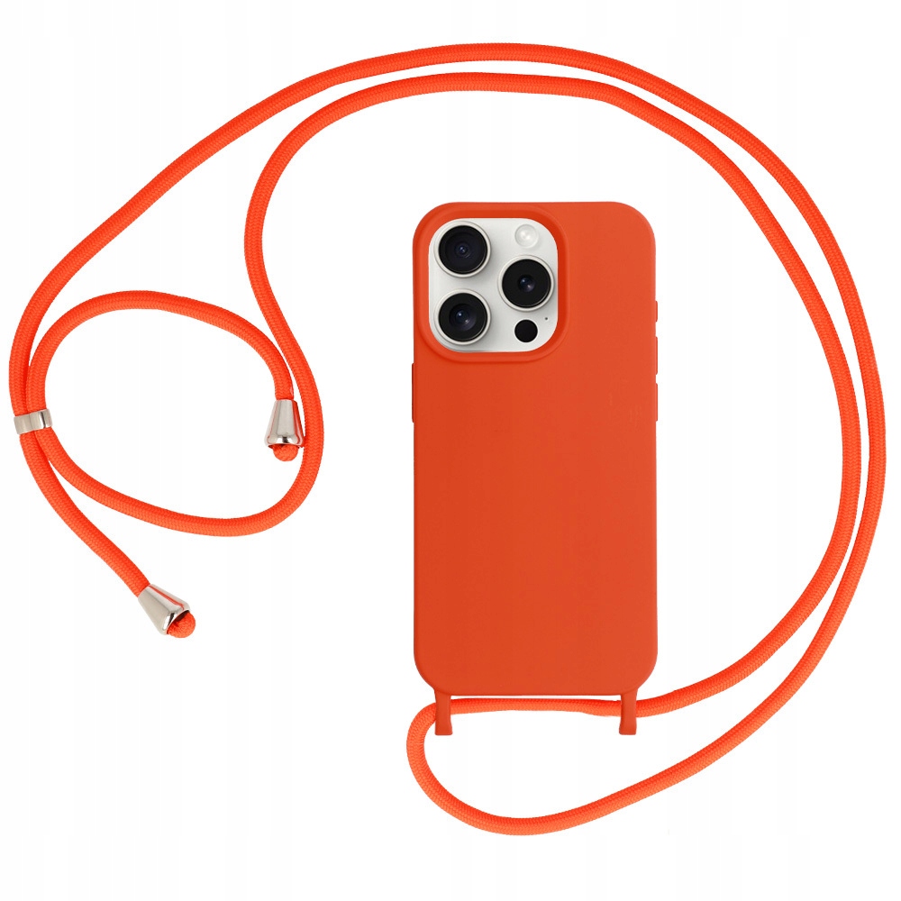 Etui Strap Silicone Case iPhone 14 Pro pokrowiec miękkie elastyczne