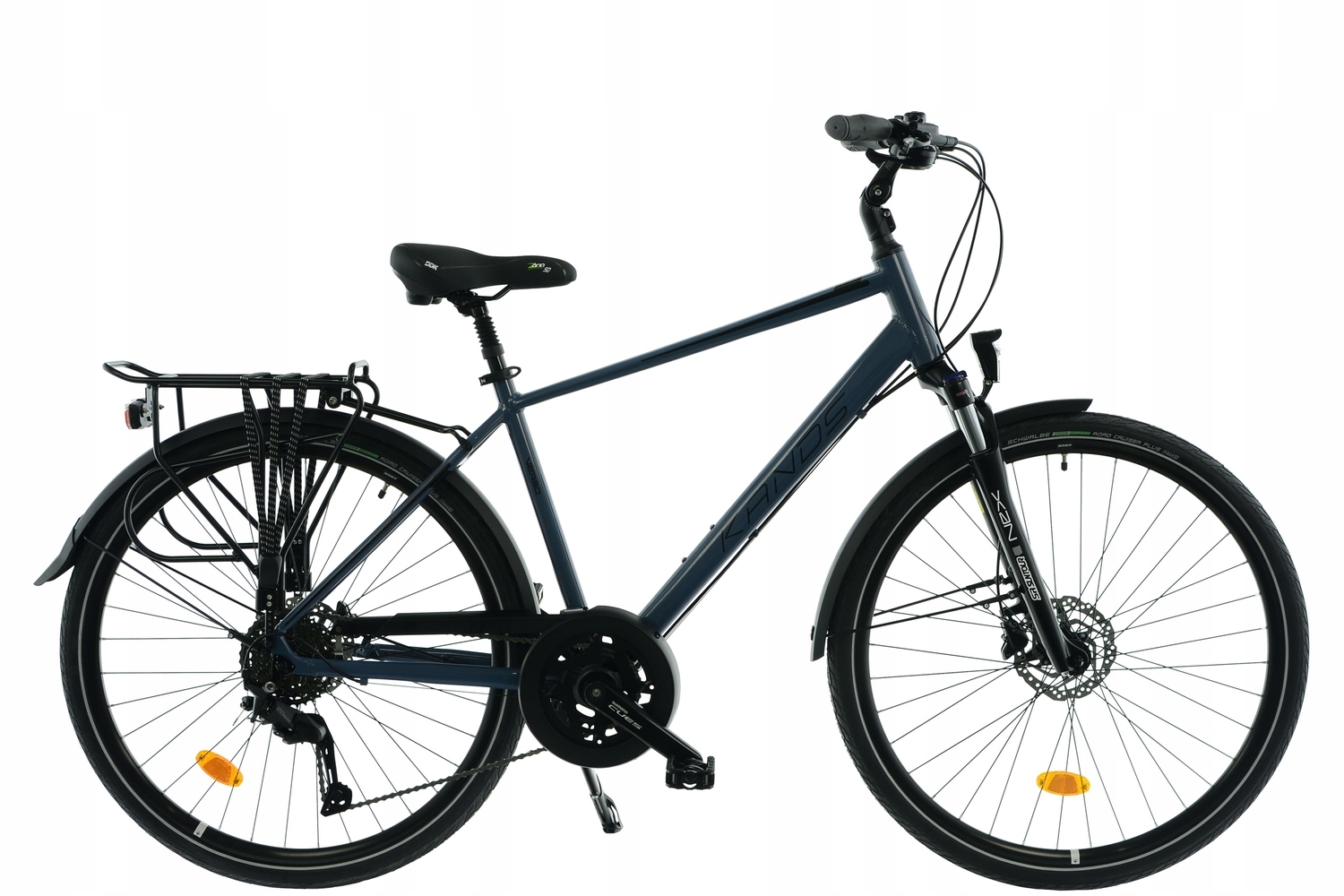 Rower trekkingowy Kands Verso V2 koła 28 hydraulika 19 Niebieski