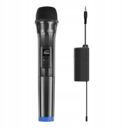 Puluz PU643 Bezdrátový mikrofon 2 ks Uhf přijímač