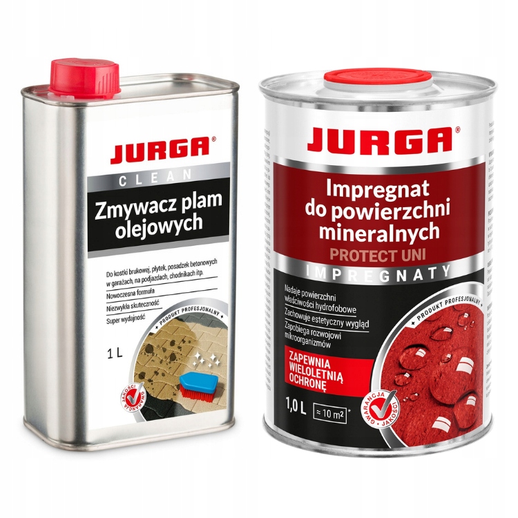 Levně Jurga Clean odstraňovač olejových skvrn 1L pro kostky, garáž, betonu