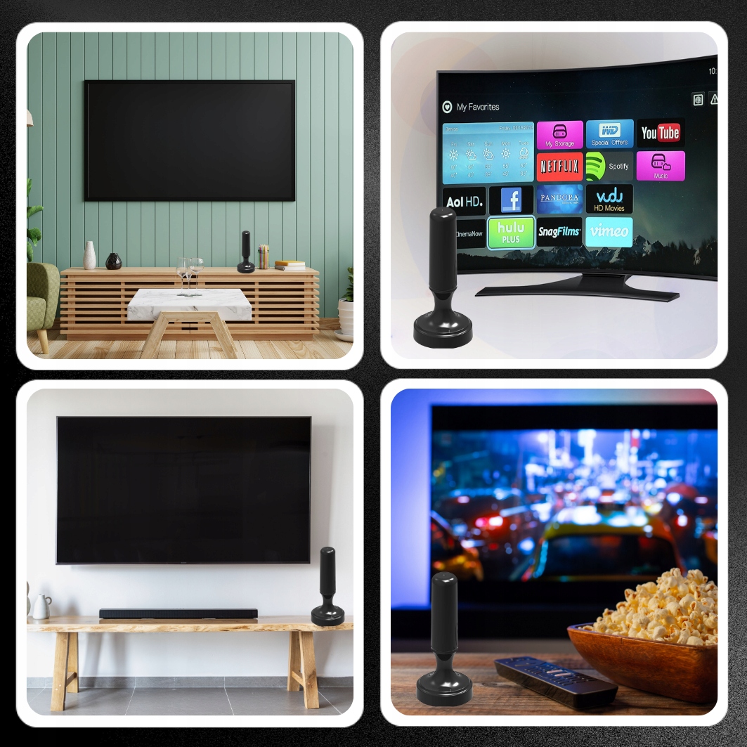 MOCNA ANTENA POKOJOWA DO TELEWIZJI NAZIEMNEJ DVBT2 DO POKOJU DO TELEWIZORA Stan opakowania oryginalne