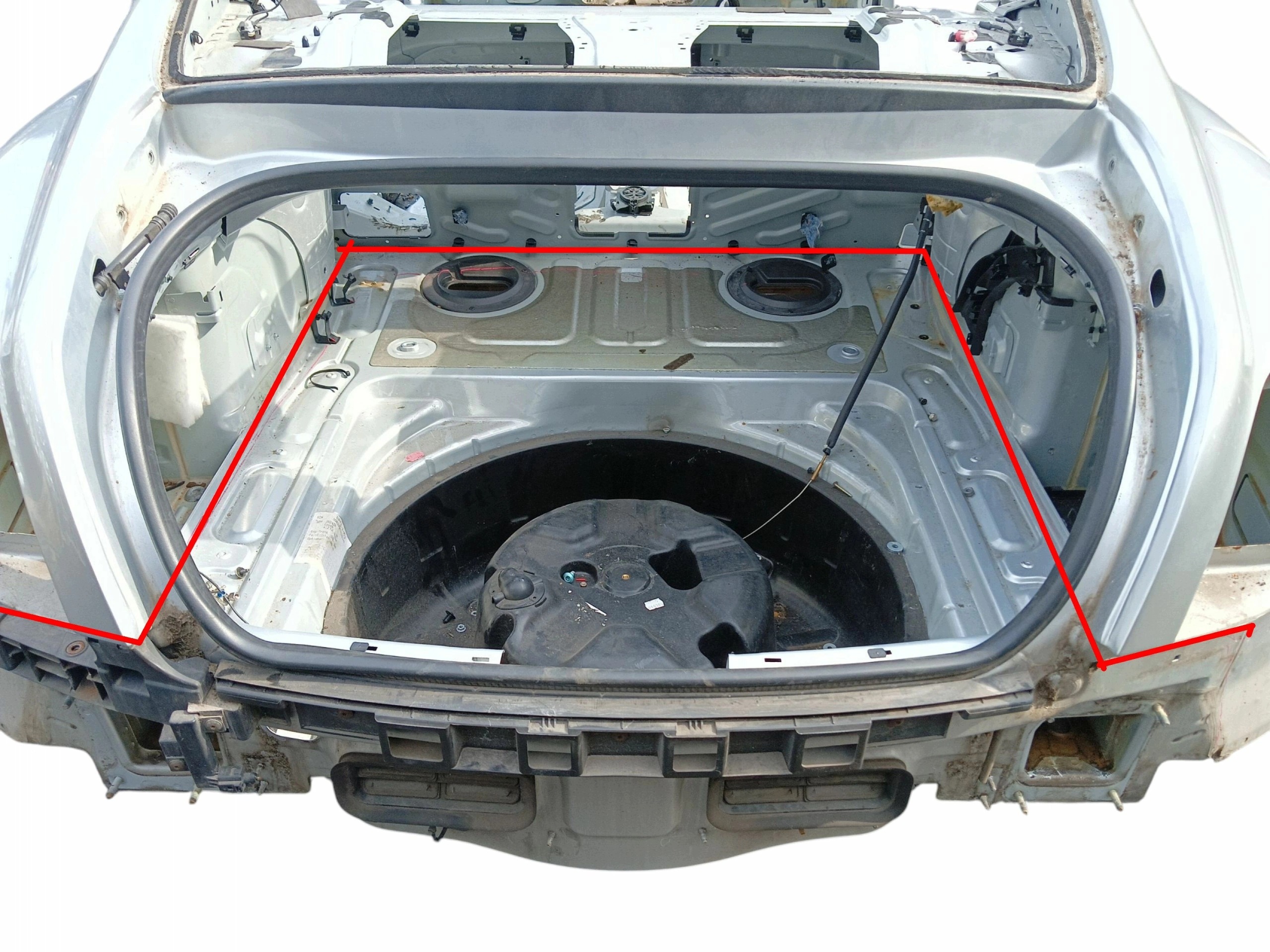 rear panel sump BENTLEY CONTINENTAL GT and LAK: LG9R (03-10)