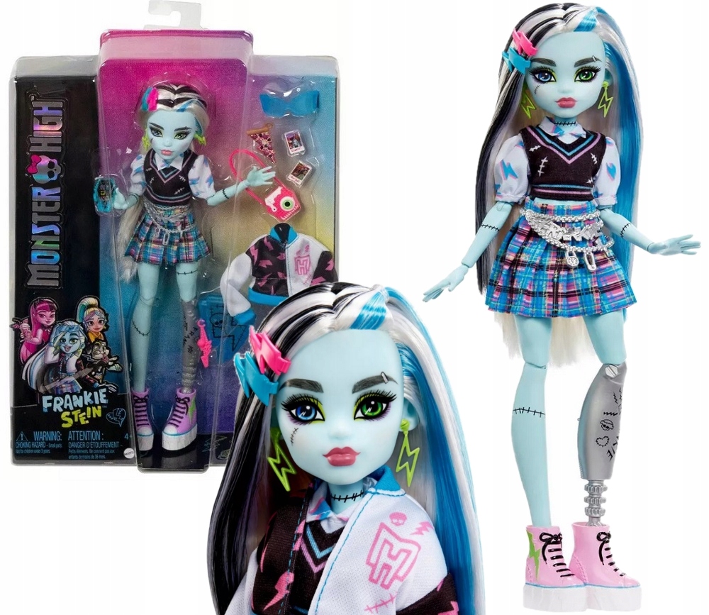Lalka Monster High Frankie Stein Akcesoria 9781