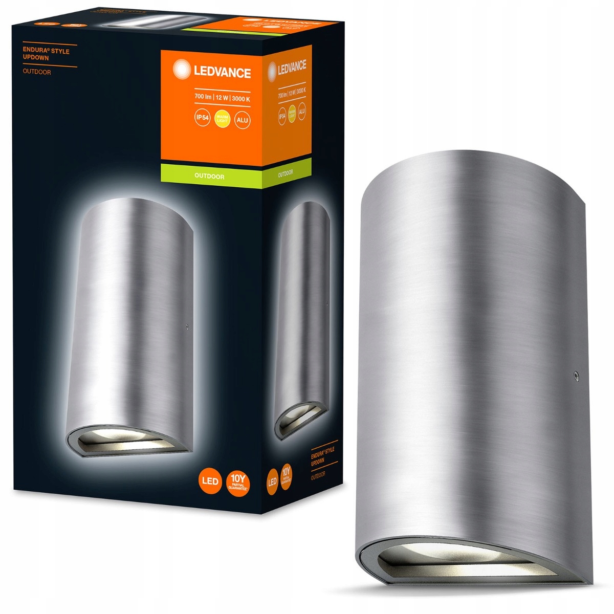 

Kinkiet Ścienny Lampa Zewnętrzna Led 12W Ledvance