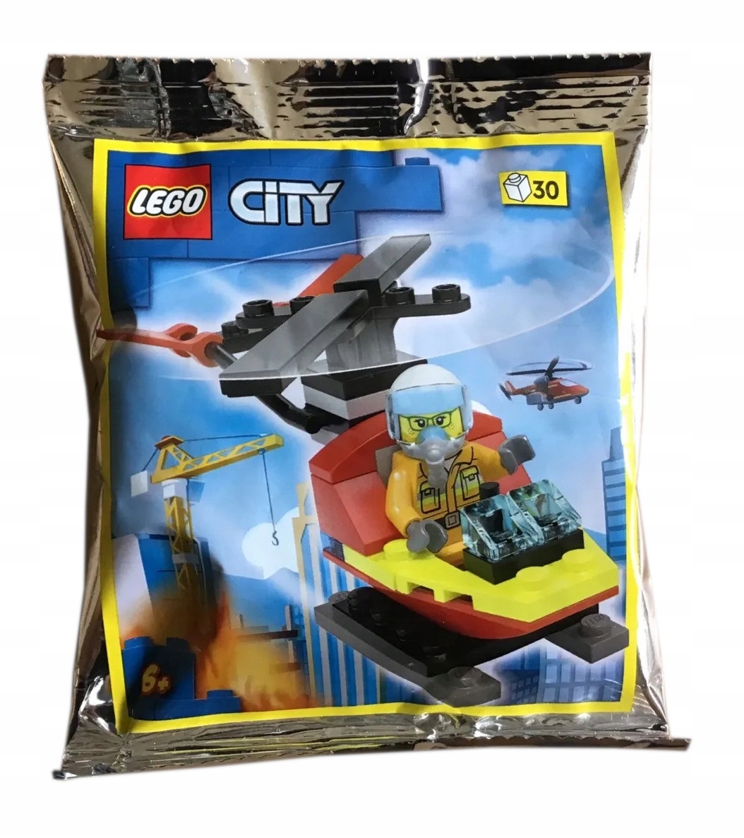 Zestaw Lego City Minifigure Polybag Fire Helicopter #952301
