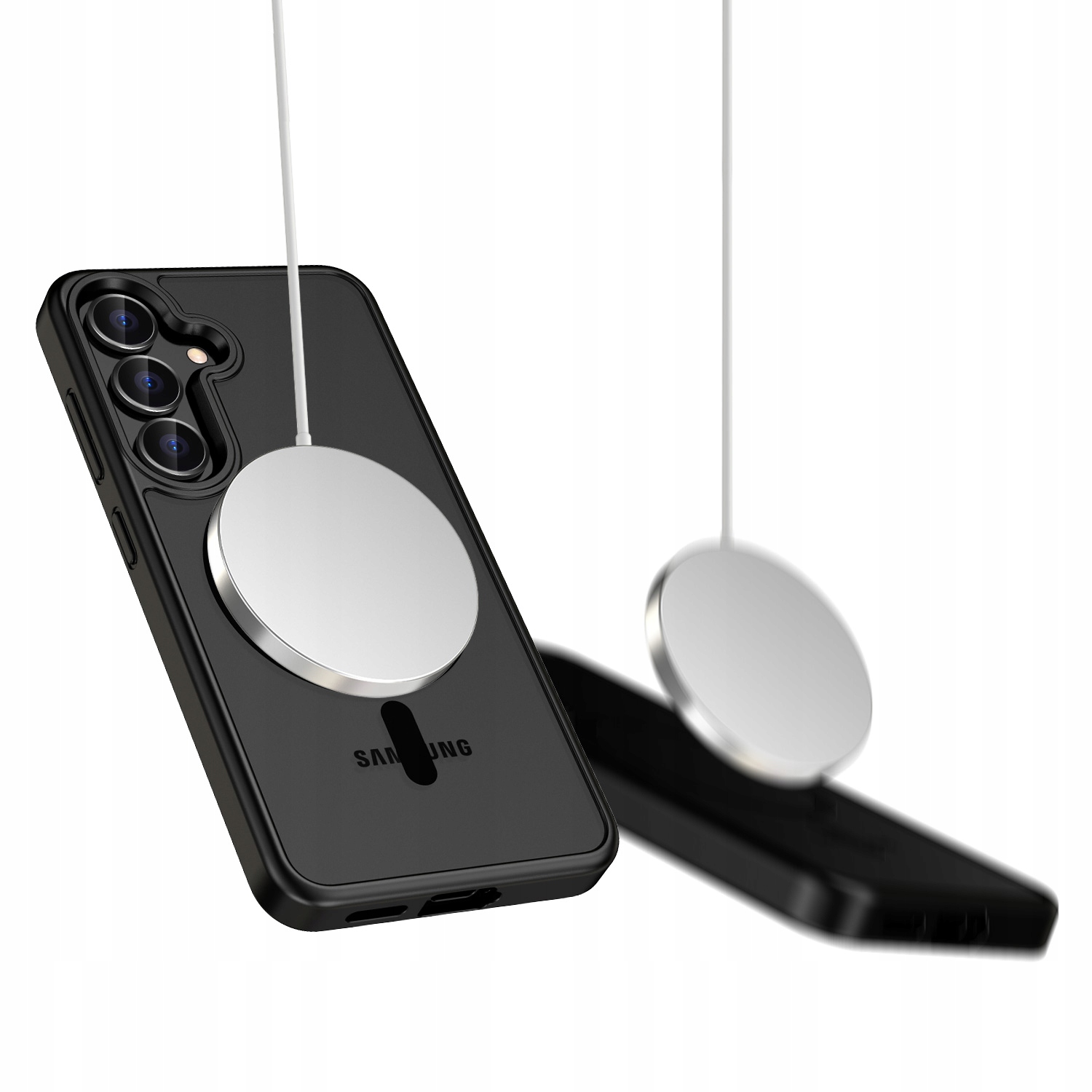 Tech- Protect Magmat MagSafe Galaxy S25 Matte Black Tech- Protect