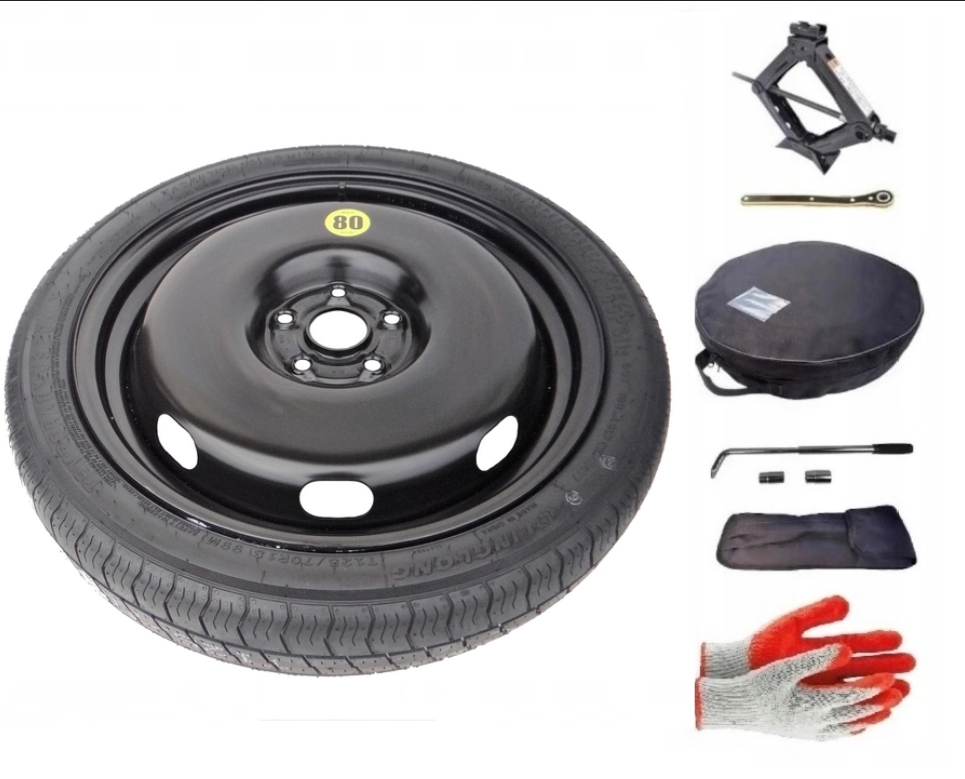 Dojazdové koleso 18 Toyota Avensis 5x114,3 Kompletná Sada