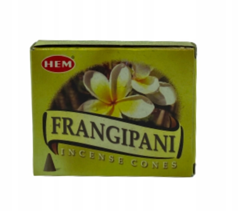 

Kadzidełka indyjskie stożkowe Frangipani Hem 10szt