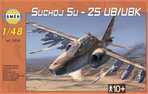 Smer 858 Su 25 Ubk 1/48 Letadlo Model Plastový