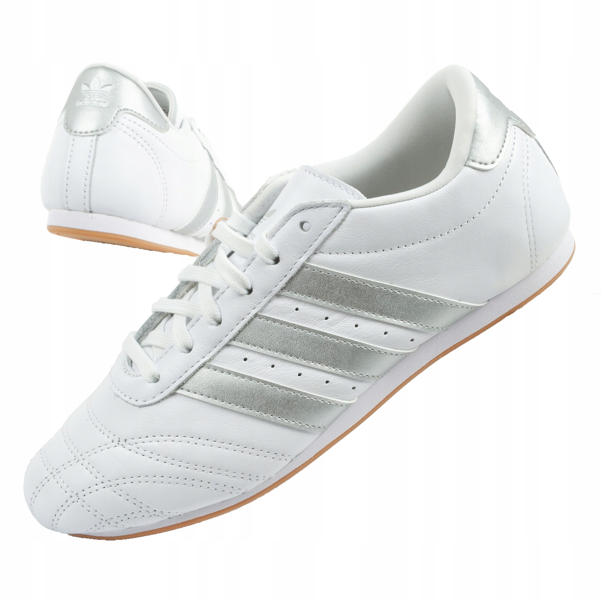 Dámské sportovní boty Adidas Taekwondo Lace vel. 39 1/3 bílé, módní kožené