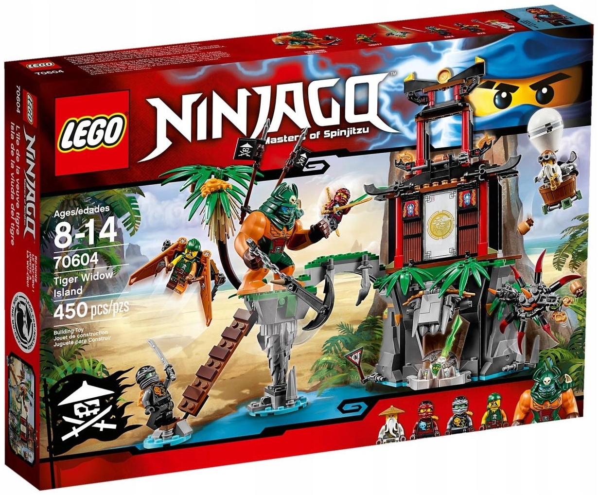 Lego 70604 @@@ Ostrov Tygří Vdovy @@@ Ninjago