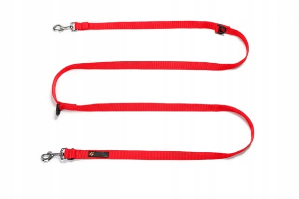 Levně Vodítko Pro Velkého Psa Přepínací Joqu Classic Long Leash Červená 250 cm