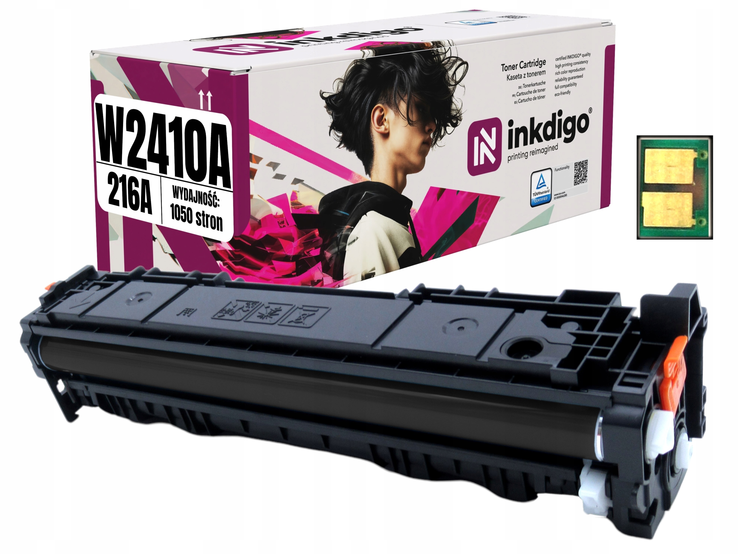 W2410A zamiennik z Chipem do drukarki Hp Color LaserJet M155nw M182n M183fw