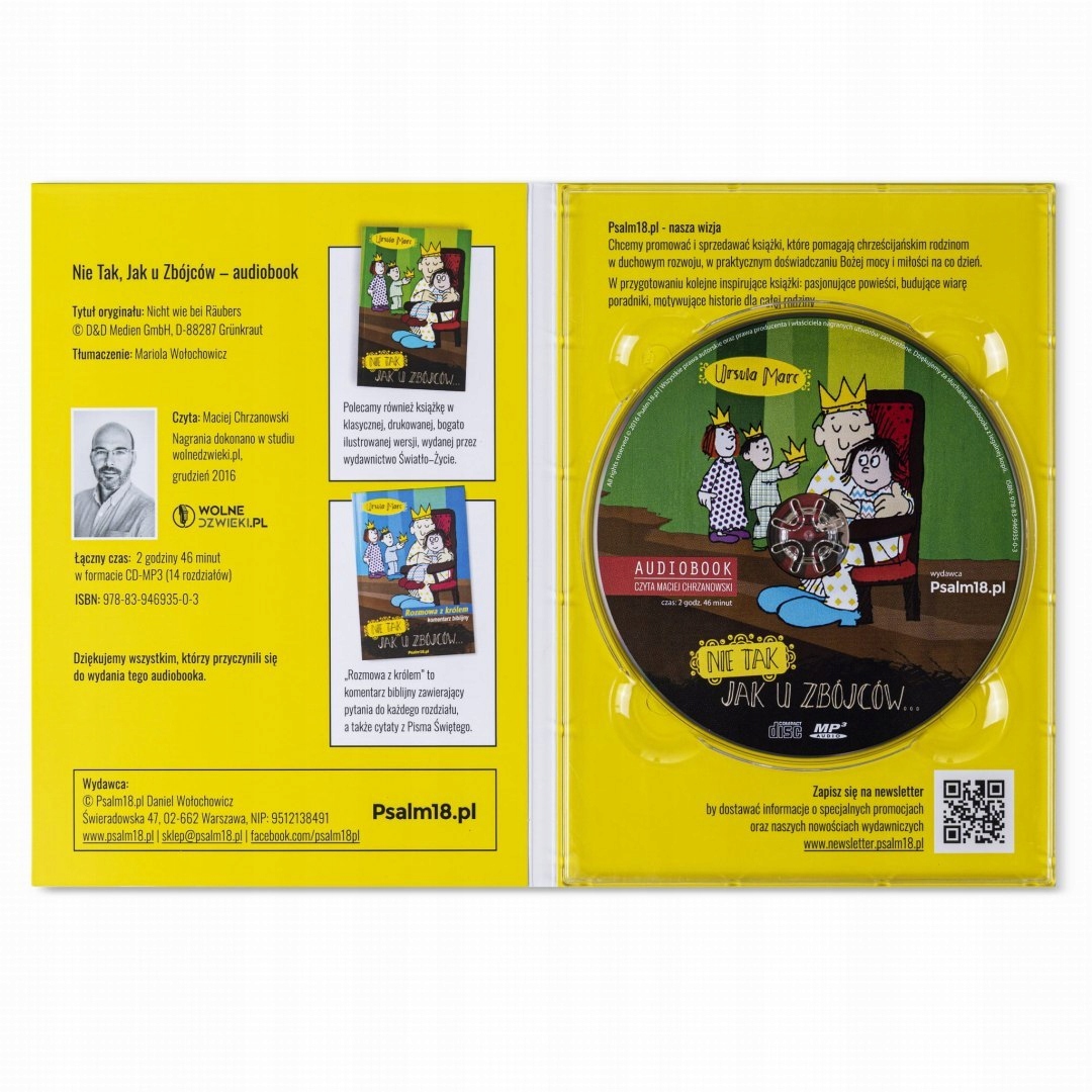 Audiobook CD-MP3 NIE TAK JAK U ZBÓJCÓW Ursula Marc Autor Walter Trobisch