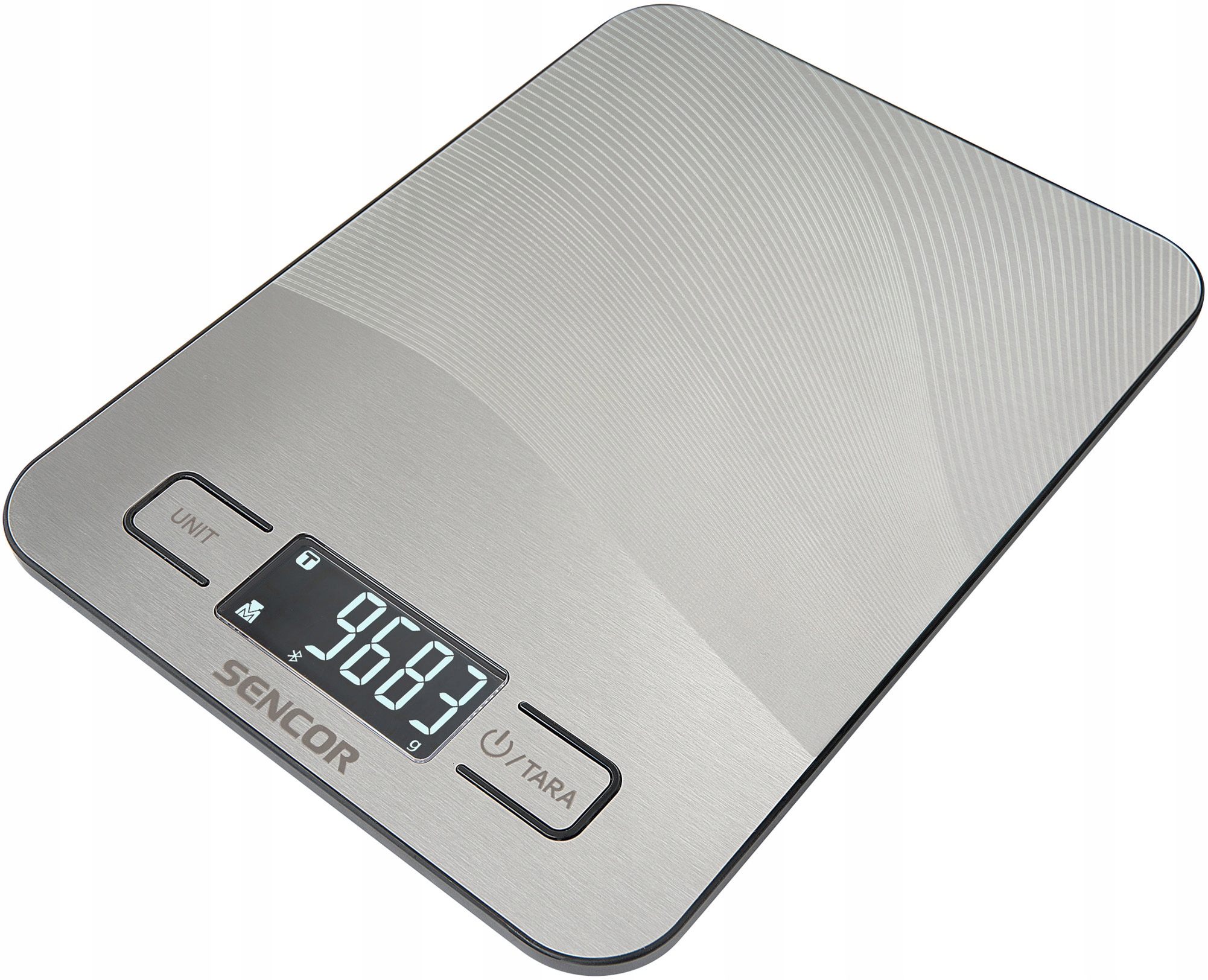 Kuchyňská váha Sencor Sks 8080 stříbrná/šedá 10 kg