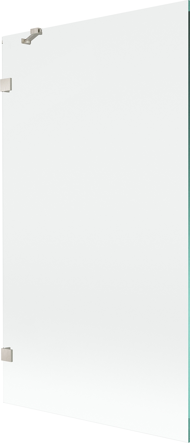 Mexen Lunar vanová zástěna 1-křídlová 100 x 150 cm, transparentní, kartáčov