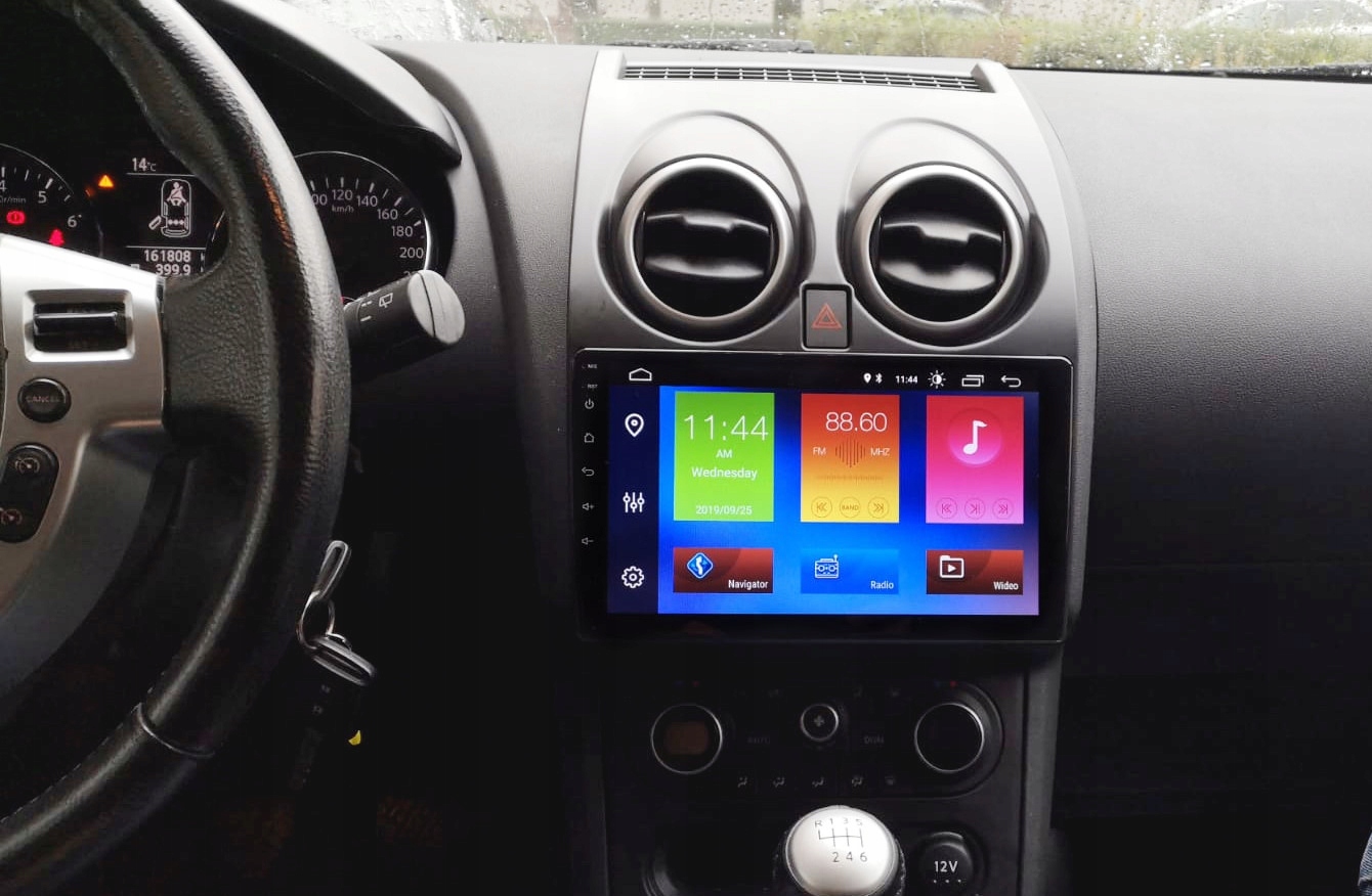 RADIO NAWIGACJA GPS NISSAN QASHQAI 2006-13 ANDROID Model FR9 2/32 RDS0 NI 053N