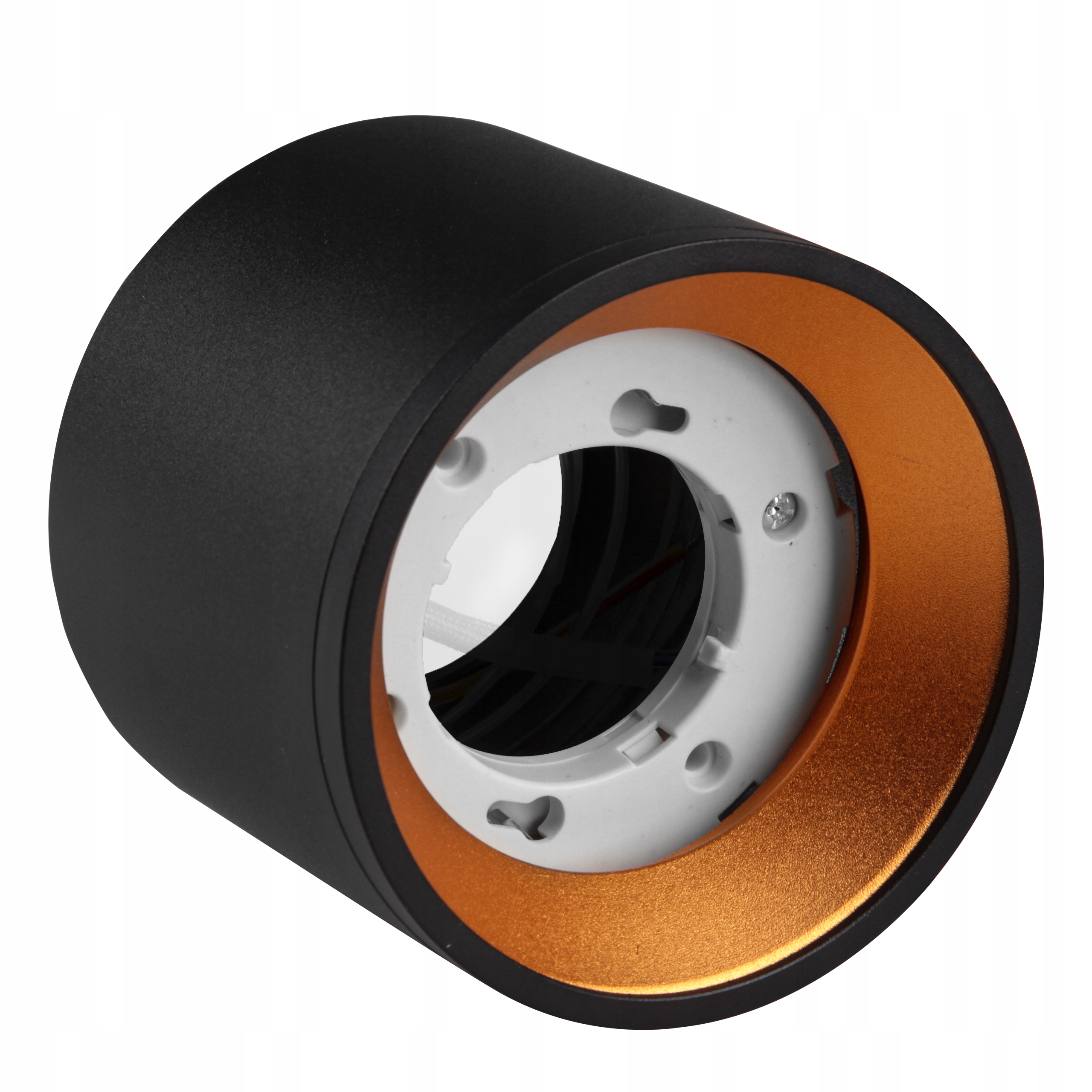 OPRAWA NATYNKOWA LED SUFITOWA GOLDA GX53 CZARNO ZŁOTA IP20 Marka Masterled