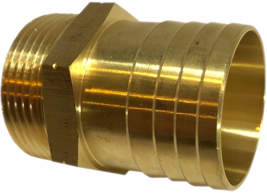 ZŁĄCZKA MOSIĘŻNA STANDARD NA WĄŻ 2' GZ X 50 MM