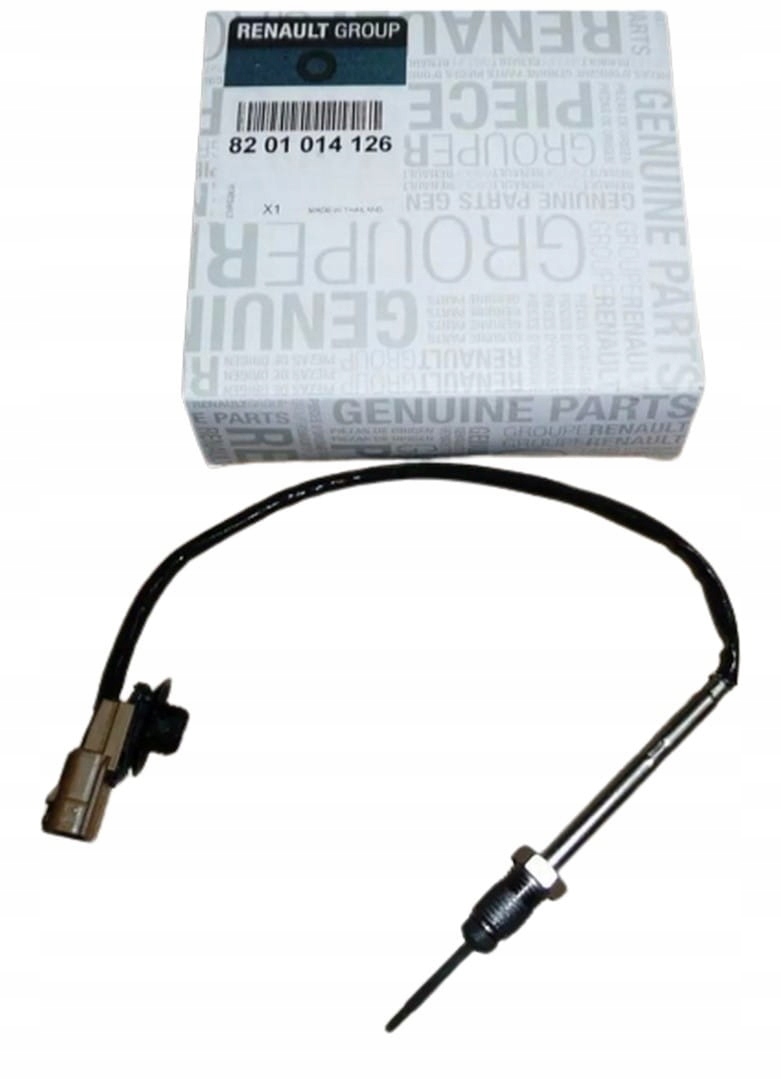Czujnik Temperatury Spalin 8201014126 Renault Laguna III 3.0DCI Oryginał
