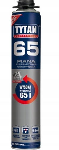 

Piana Pianka Pistoletowa Tytan 65 o2 Niskoprężna