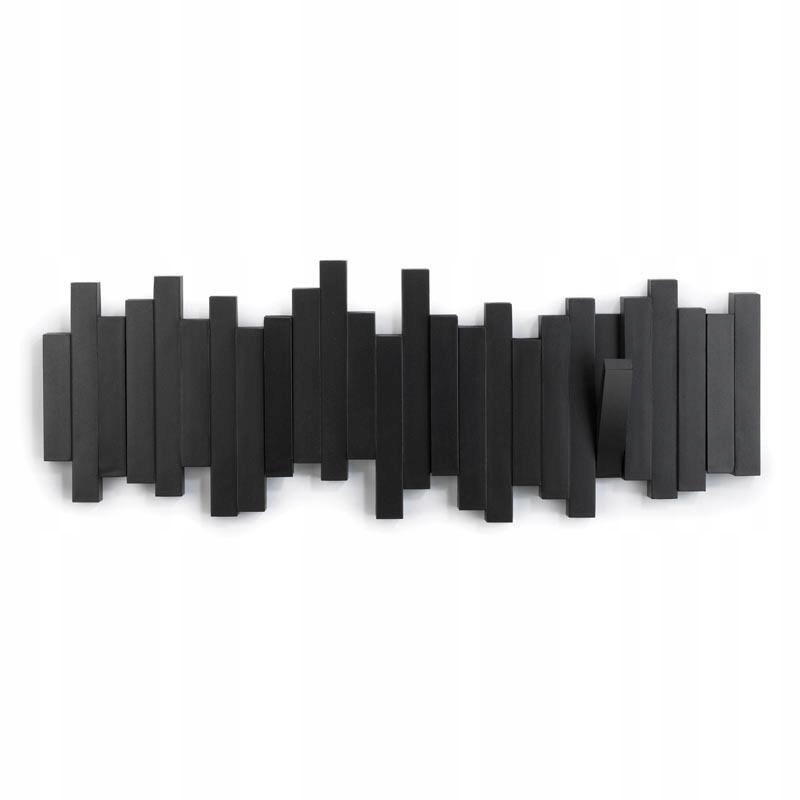 Věšák Sticks Multi Černý do předsíně, odolný