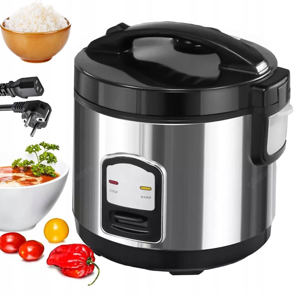 Velká Kapacita Zařízení Na Vaření Rýže Černá Ocel 2L 400W