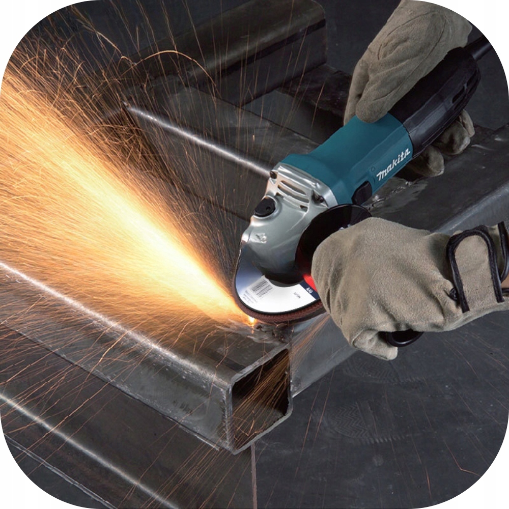 TARCZA LISTKOWA LAMELKA DO SZLIFOWANIA DREWNA METALU 125 mm 10x Granulacja ziaren ściernych Ziarno średnie - P60