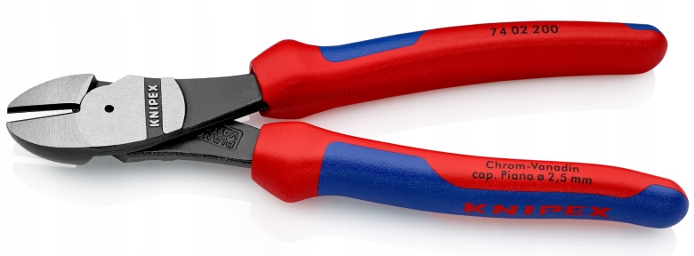 Boční štípací kleště s větším převodem 200 mm