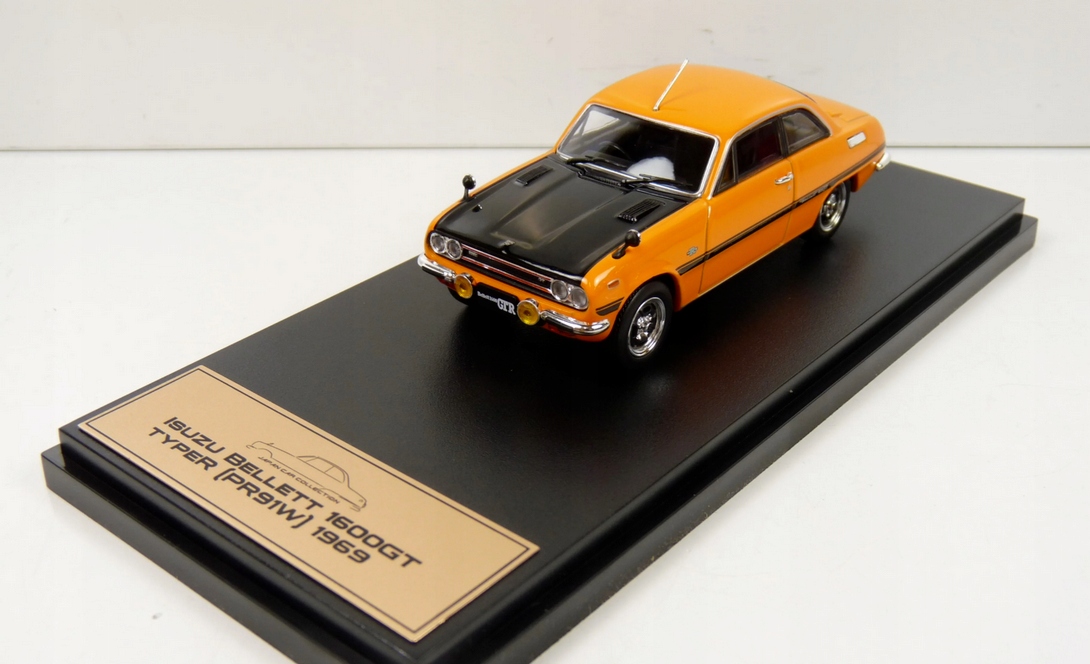 Isuzu Bellett 1600GT TypeR (PR91W) 1969 Hachette 1:43 JP11