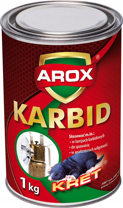 

Karbid Środek Na Krety 1kg Odstraszacz Arox