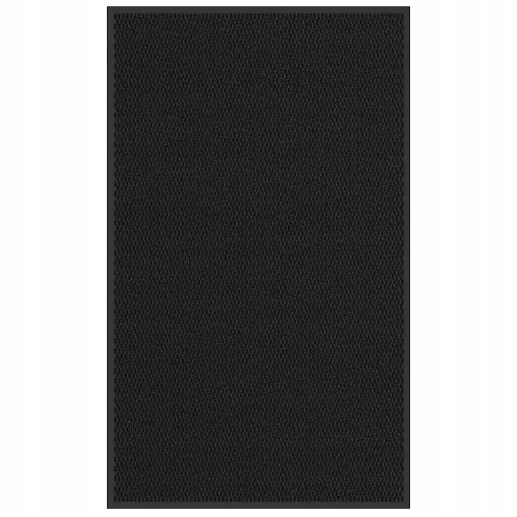 Rohožka černá 90 x 150 cm Černý 4105563