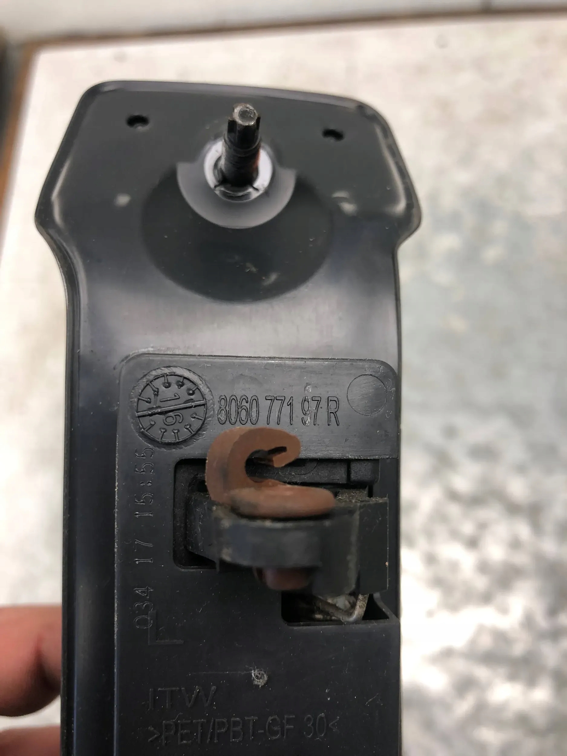 Türgriff Tür gleitende links DACIA DOKKER 806077197R
