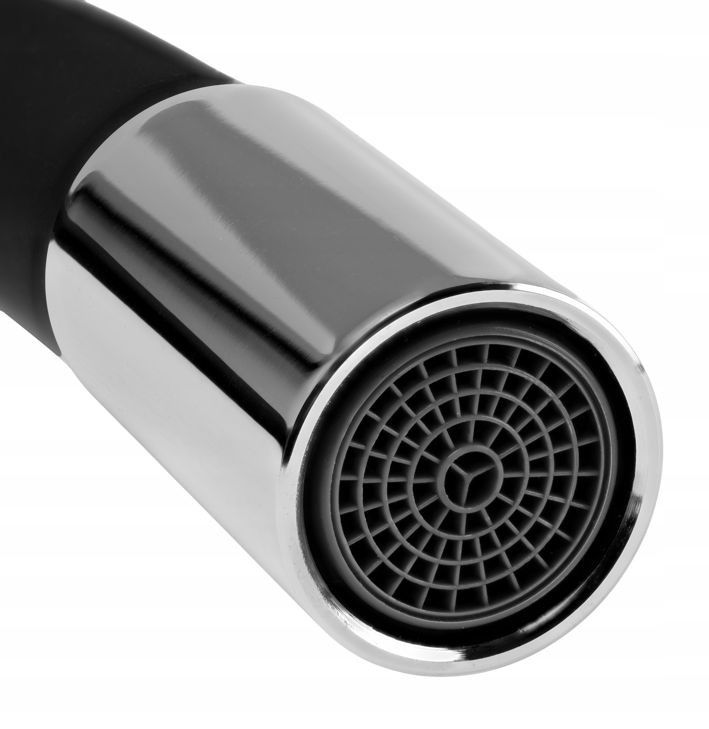 BATERIA KUCHENNA ZLEWOZMYWAKOWA ELASTYCZNA WYLEWKA FLEX RUCHOMA CHROM BLACK EAN (GTIN) 5904158133441