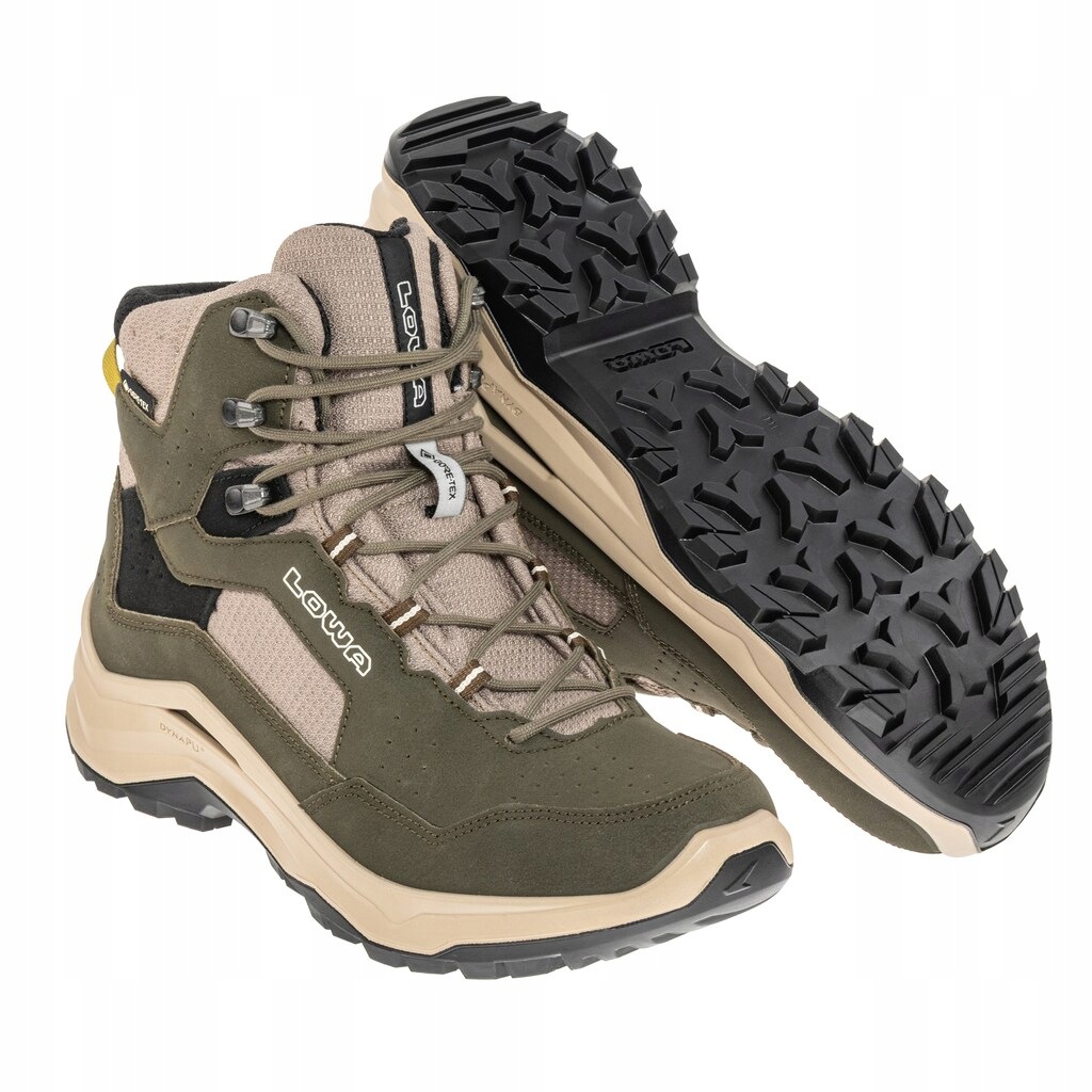 Buty trekkingowe turystyczne Lowa Ventierra Gtx MID Olive/Amber Green 46,5