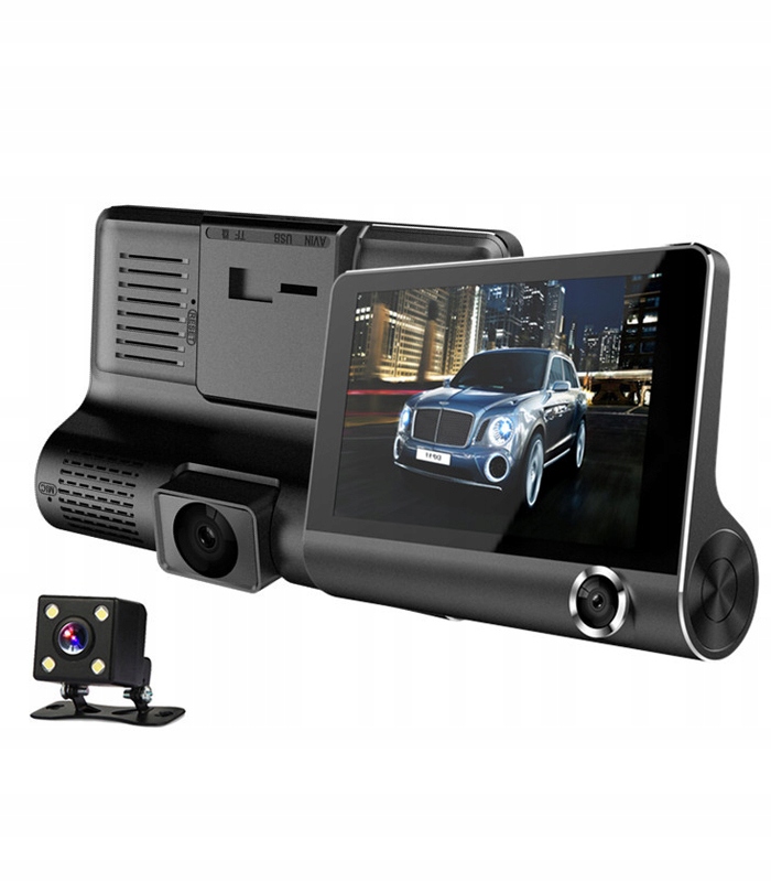 Rejestrator Jazdy Hd Wideorejestrator Kamera Samochodowa Cofania Wideo Wifi
