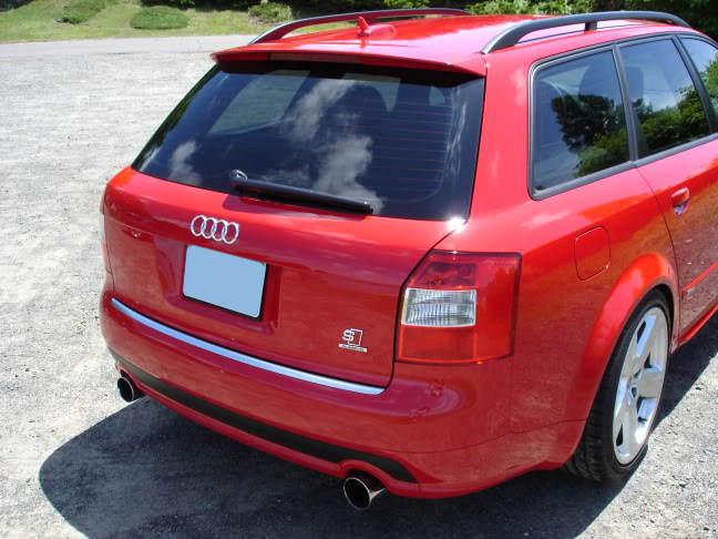 Audi A4 S4 B6 спойлер спойл