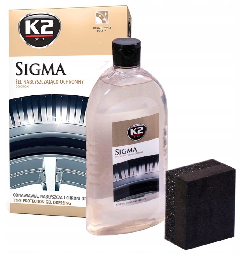 

K2 Sigma Czernidło Żel Dressing Do Opon Plastików