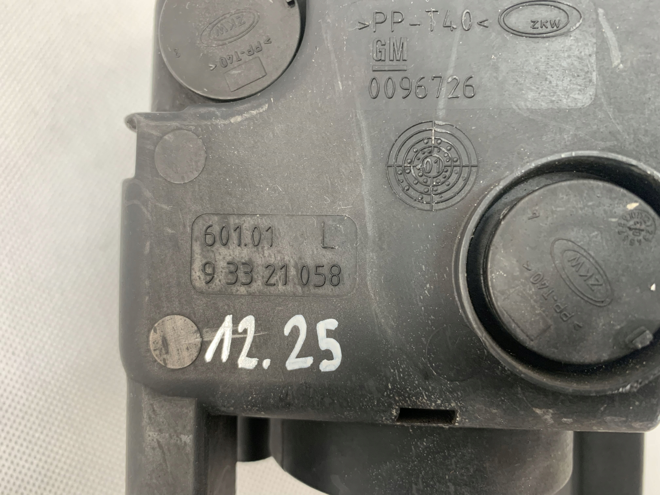 Nebelscheinwerfer links Opel Meriva A 03r 2003 93321058 12.25