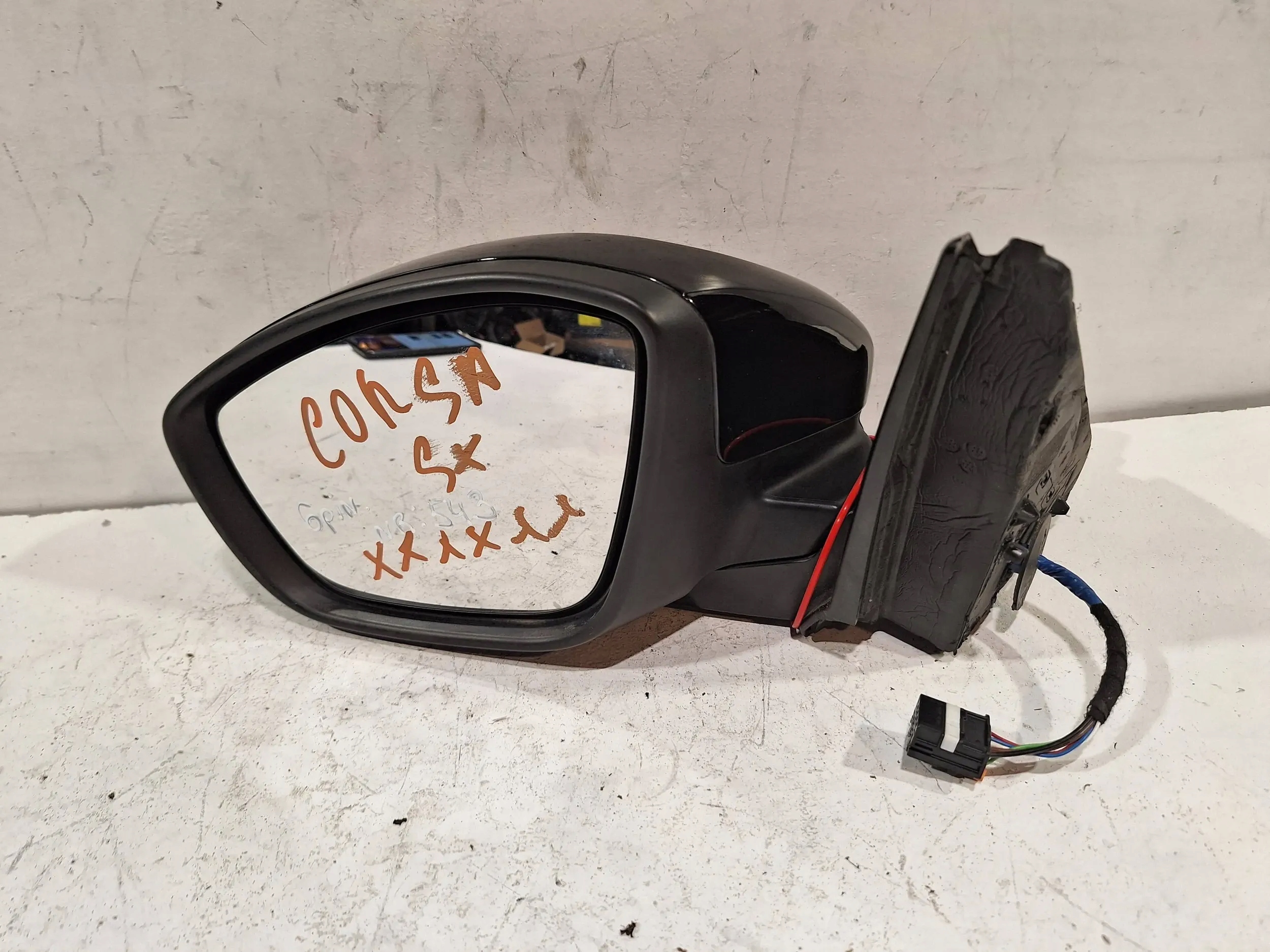 mirror exterior left Opel Corsa F 19- EU 6PIN