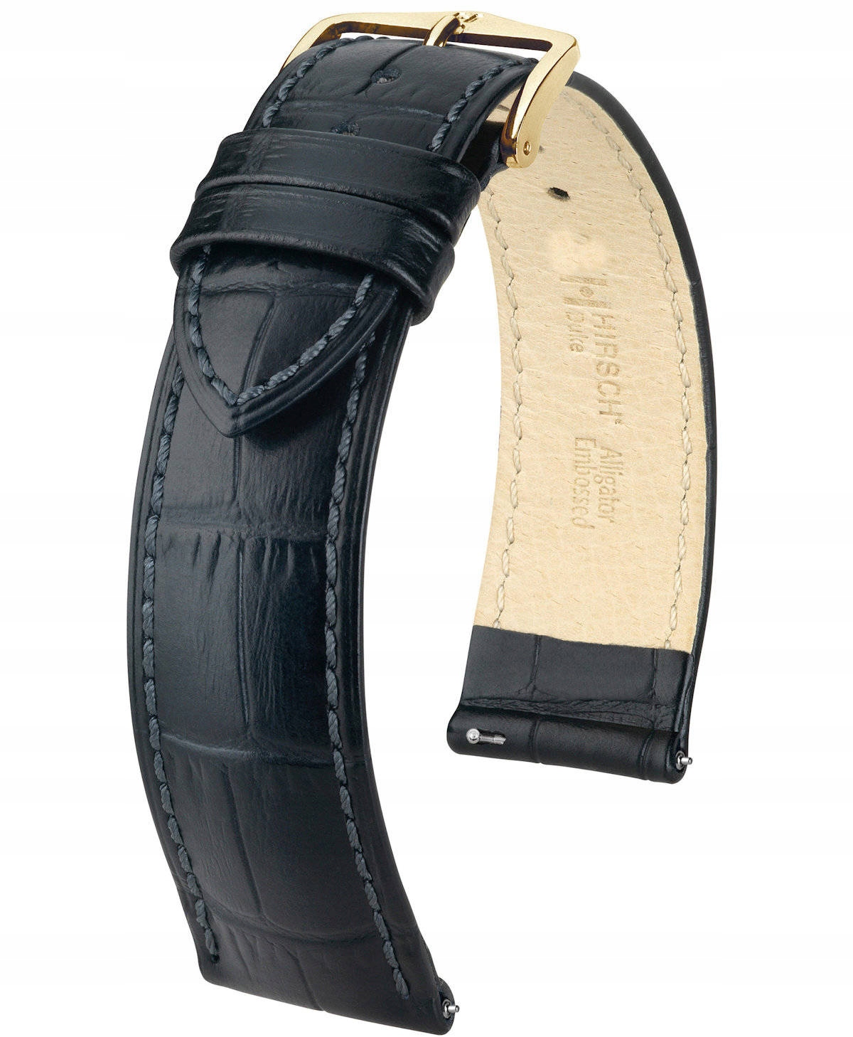 Kožený Pásek Na Hodinky Hirsch Duke 19 mm 010280